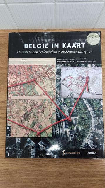 Boek te koop: België in kaart disponible aux enchères