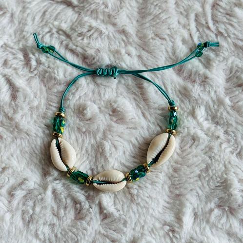Gefacetteerde kaurisarmband, Handtassen en Accessoires, Armbanden, Nieuw, Ophalen of Verzenden