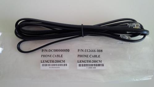 RJ11 : Kabel voor telefoon (nieuw), Telecommunicatie, Mobiele telefoons | Toebehoren en Onderdelen, Nieuw, Snoer of kabel, Ophalen of Verzenden