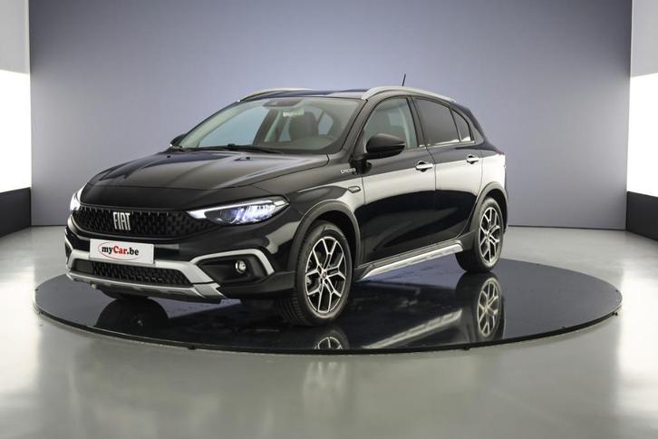 Fiat Tipo Cross 1.0i // Carplay, Adaptive Cruise Control, Auto's, Fiat, Bedrijf, Te koop, Tipo, ABS, Adaptive Cruise Control, Airbags