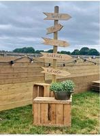 houten kratten, Ophalen, Gebruikt