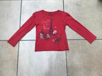 Meisjes rode T-shirt met lange mouwen 6jaar/116, Gebruikt, Inextenso, Shirt of Longsleeve, Verzenden