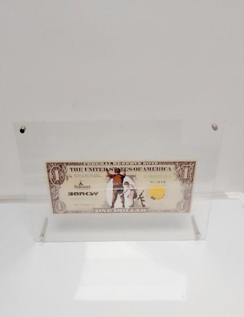 Officiële Dismaland-dollar van Banksy 2015, Antiek en Kunst, Kunst | Designobjecten, Ophalen of Verzenden