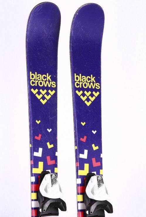 130,5 cm kinder ski's BLACK CROWS JUNIUS, FREESTYLE, TWINTIP, Sport en Fitness, Skiën en Langlaufen, Gebruikt, Ski's, Ski, Head