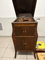 Grammafoon met 170 platen, Ophalen