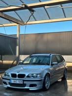 Bmw 320D E46 Touring M pakket, Auto's, BMW, Zwart, 4 cilinders, Alcantara, 5 deurs