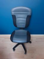 Comfortabele bureaustoel – grijze bekleding – verstelbaar, Enlèvement, Utilisé, Gris, Chaise de bureau