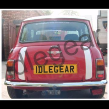 Kofferdeksel strepen Classic Mini Cooper.  beschikbaar voor biedingen