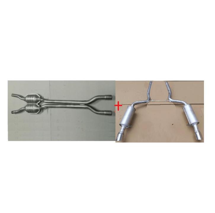 AUDI A4 B6 B7 2.5 3.0 3.2 4.2 Quattro UITLAAT, Auto-onderdelen, Uitlaatsystemen, Nieuw, Verzenden