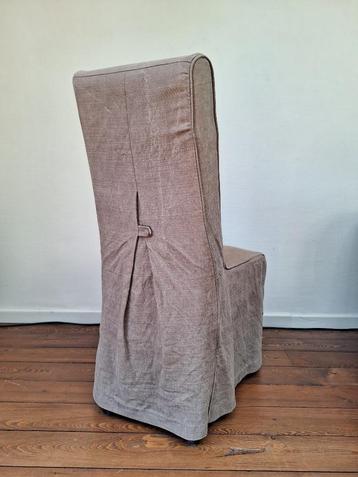 4 stoelen - 6 hoezen beschikbaar voor biedingen