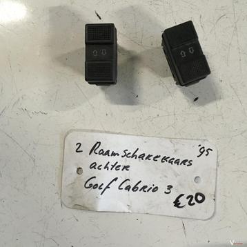 Vw Golf Cabrio 3 1995 Raambedieningsschakelaar Achter beschikbaar voor biedingen