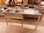 RVS Horeca Spoeltafel /Spoelbak, Ophalen of Verzenden