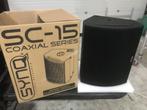 2 Boxen SC - 15 Coaxial Series Syncq - Nieuwstaat, Overige typen, Zo goed als nieuw, 120 watt of meer, Ophalen