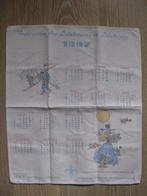 Tif & Tondu + Isabelle Calendrier Scouts 1987 tissu, Enlèvement ou Envoi, Autres personnages, Utilisé, Ustensile