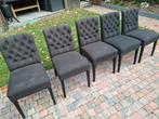 Stoelen 5 stuks, Huis en Inrichting, Ophalen, Gebruikt, Bruin, Landelijk