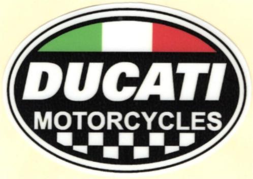 Ducati Motorcycles sticker #7, Motoren, Accessoires | Stickers, Verzenden