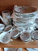 Volledig koffie en eetservies, gesloten roosjes, Bavaria, Ophalen