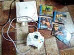 Sega Dreamcast avec 4 jeux, Consoles de jeu & Jeux vidéo, Consoles de jeu | Sega, Comme neuf, Enlèvement