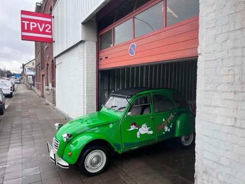2cv citroen "saus ente", Auto's, Oldtimers, Particulier, Citroën, Benzine, Berline, Groen, Ophalen