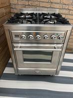 Boretti Majestic gasfornuis 70cm breed, Elektronische apparatuur, Fornuizen, Ophalen, Gebruikt, 60 cm of meer, 4 kookzones
