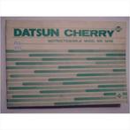 Datsun Cherry Model N10 Instructieboekje 1979 #2 Nederlands, Enlèvement ou Envoi