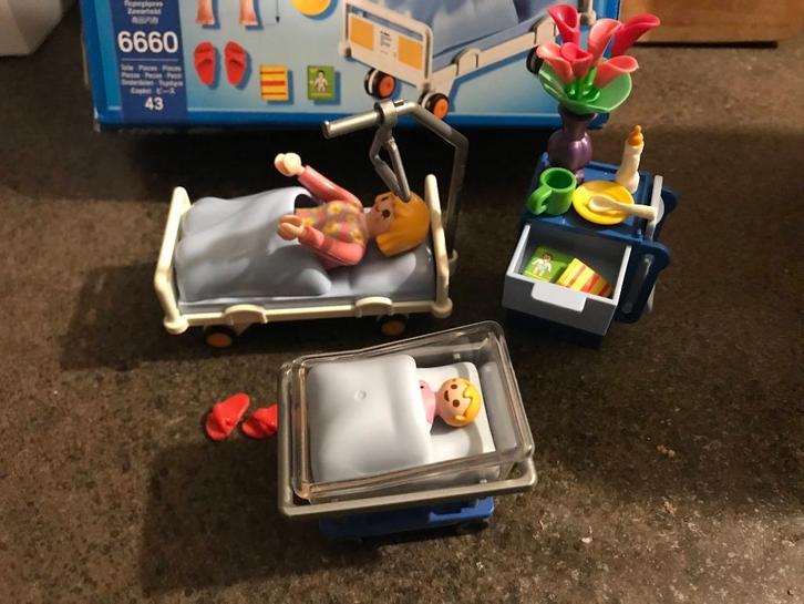 Playmobil 6660 Kraamkamer, Kinderen en Baby's, Speelgoed | Playmobil, Complete set, Ophalen