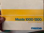 Instruktieboekje, gebruikershandleiding Mazda 1000, Ophalen of Verzenden