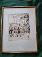 Lithografie/gravure André Roelant, Ophalen