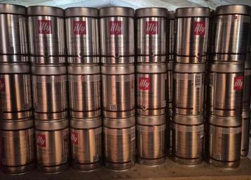 Lege illy canisters blikken 250gr beschikbaar voor biedingen