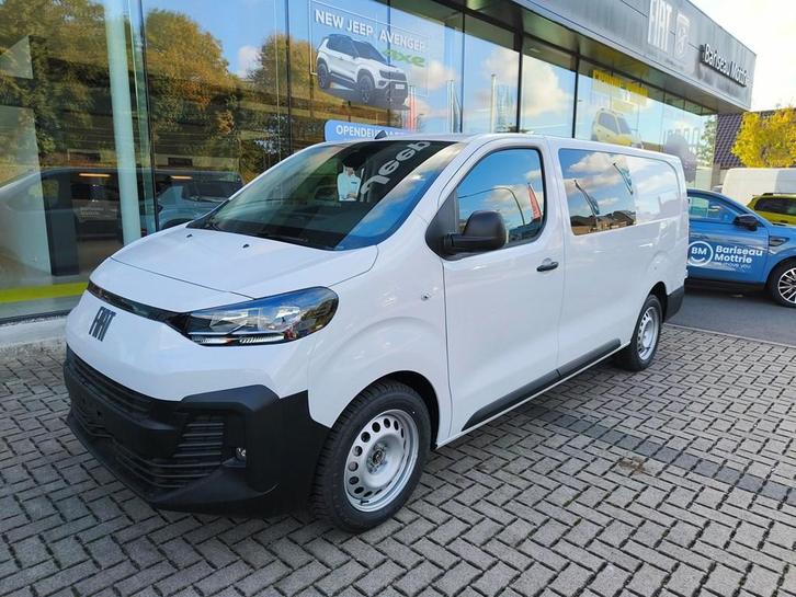 Fiat Professional Scudo NEW SCUDO SERIE 3 DUBBELE CABINE L3, Auto's, Fiat, ABS, Airbags, Airconditioning, Bluetooth, Boordcomputer