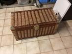 Rieten koffer, Ophalen, Gebruikt, Overige materialen