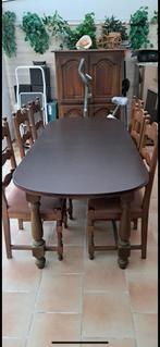 Tafel en stoelen, Ophalen