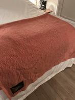 SOLE MIO DEKEN WOL OUDROZE GROOT TWEEPERSOONS BED ZGSTAAT!, Maison & Meubles, Chambre à coucher | Linge de lit, Enlèvement ou Envoi