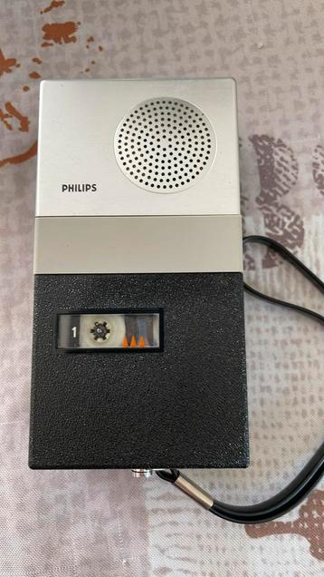 Vintage Philips dictafoon/ pocket memo