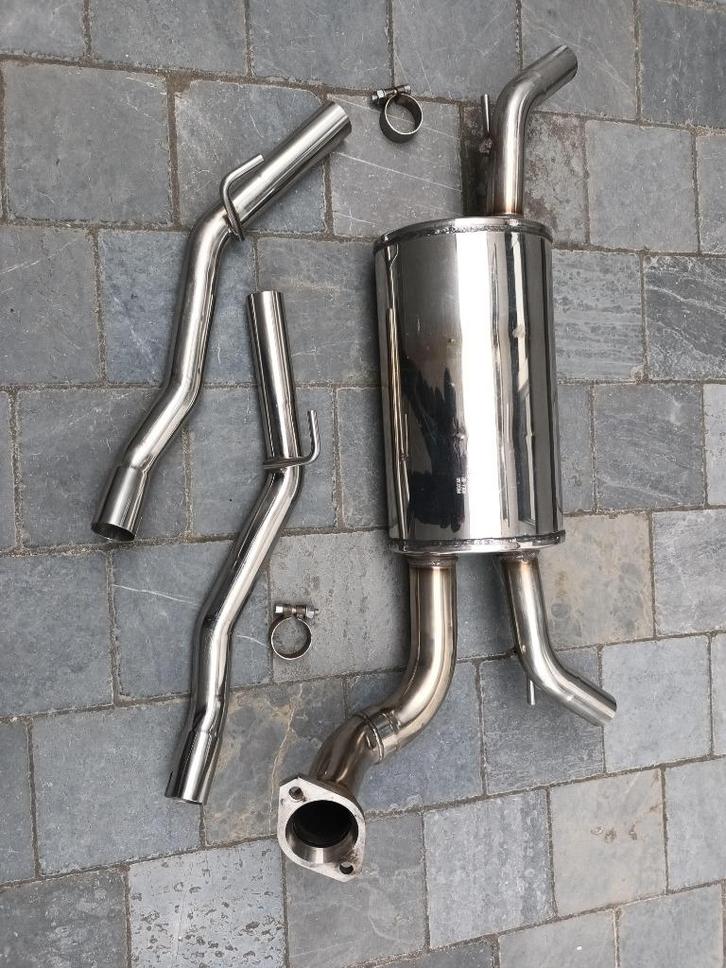 InoxCar Racing einddemper voor Honda Civic FN2/FK2 - 2006, Auto-onderdelen, Uitlaatsystemen, Honda, Nieuw, Ophalen