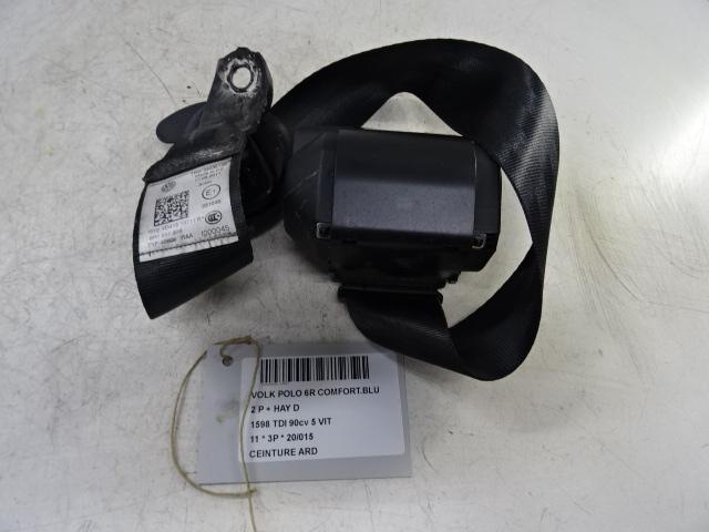 VEILIGHEIDSGORDEL RECHTS ACHTER Polo V (6R) (6R0857806), Auto-onderdelen, Interieur en Bekleding, Volkswagen, Gebruikt