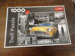 Puzzel Trefl 1000 stukjes New York collage, 500 à 1500 pièces, Puzzle, Utilisé, Enlèvement ou Envoi