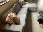 Licht grijze IKEA zetel in zeer goede staat, Gebruikt, Stof, Ophalen of Verzenden