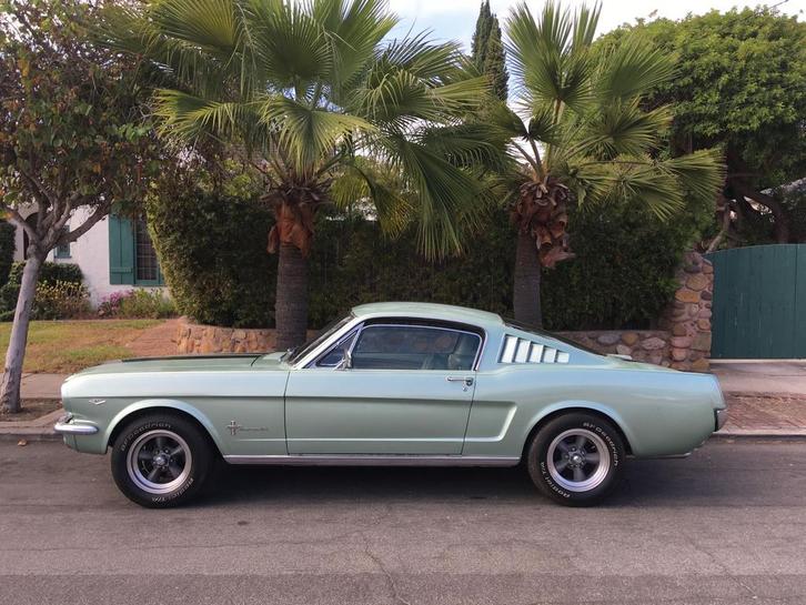 Ford Mustang Fastback 289 A Code 1965, Auto's, Oldtimers, Particulier, Ford USA, Benzine, Overige carrosserie, Automaat, Groen