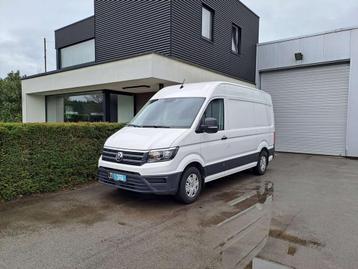 Volkswagen Crafter 2.0 TDI 140Pk Navi, Camera, 3000Kg trekha, Autos, Cuir, Autres modèles, Achat, Euro 6
