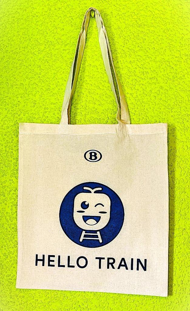 NMBS - Tas „HELLO TRAIN”, Verzamelen, Spoorwegen en Tram, Nieuw, Trein, Tas of Koffer, Ophalen of Verzenden