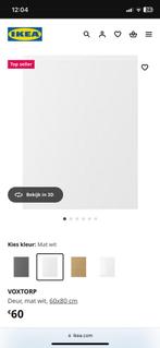 Voxtorp deur wit mat 60x80 NIEUW, Ophalen, Nieuw, Wit