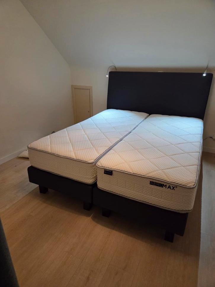 Swiss Sense Boxspring 160x200 met TOP matrassen, Huis en Inrichting, Slaapkamer | Boxsprings, Zo goed als nieuw, Ophalen