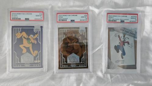 Disney topps psa 10 kenai + goofy + pluto Limited Editions, Verzamelen, Disney, Nieuw, Ophalen