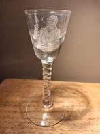 Hulstkamp gezuurd recht borrelglas, jeneverglas _7, Ophalen of Verzenden, Zo goed als nieuw, Borrel- of Shotglas
