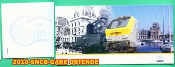 2010-SNCB-GARE OSTENDE, Enlèvement ou Envoi, Non affranchie, Flandre Occidentale