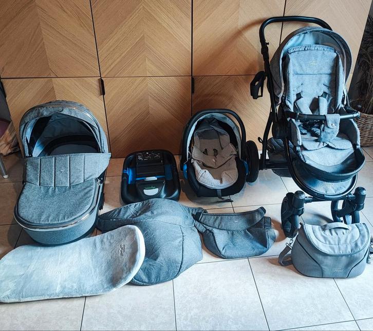 First Atlanta Grey, Kinderen en Baby's, Kinderwagens en Combinaties, Zo goed als nieuw, Ophalen