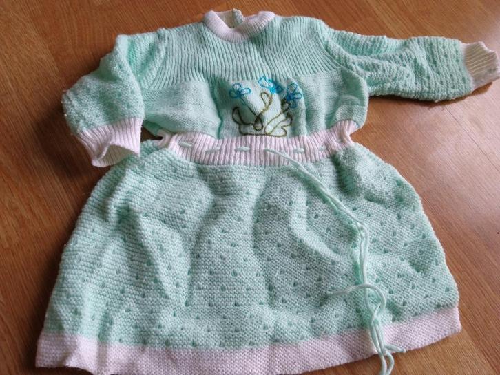 Vintage kleedje jurk baby jurk kleedje, Kinderen en Baby's, Babykleding | Maat 68, Zo goed als nieuw, Meisje, Jurkje of Rokje