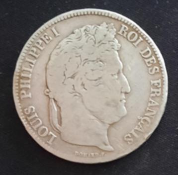 5 voor Louis-Philippe II 1833 A beschikbaar voor biedingen