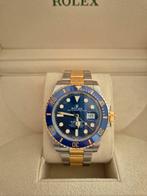 Rolex Submariner Date Goud/staal, Handtassen en Accessoires, Horloges | Heren, Ophalen, Gebruikt, Rolex, Goud